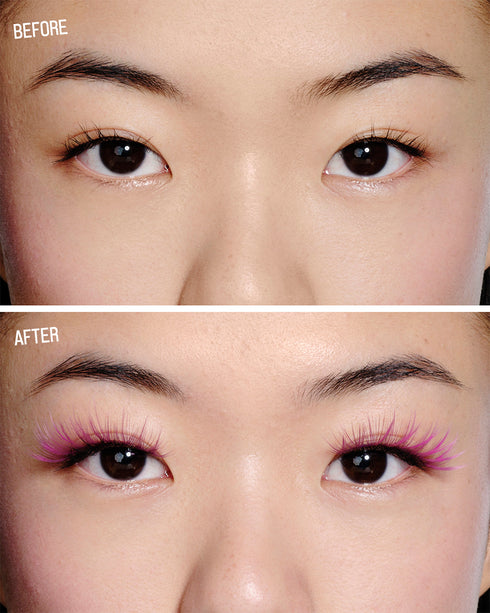 False Advertising - Faux Colored Lashes