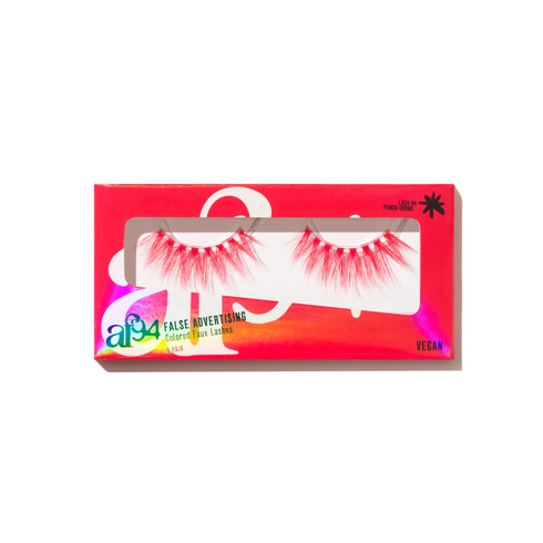 False Advertising - Faux Colored Lashes